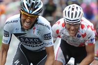 Cyclisme: Contador d&eacute;fie Gilbert en Lombardie