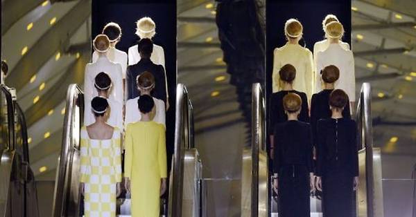 Fashion Week : la boutique de Louis Vuitton recouverte de