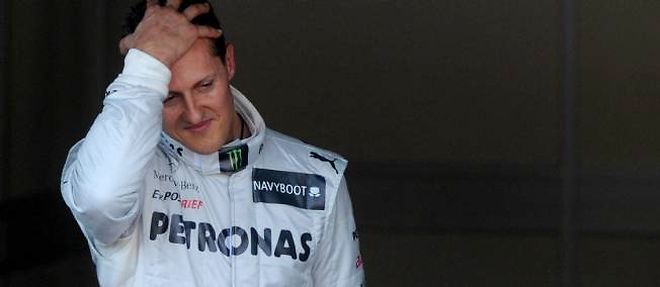Michael Schumacher, le 26 mai dernier, a l'issue des qualification du Grand Prix de Monaco.