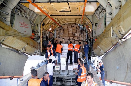 La Russie, autre soutien international de Damas, a livre samedi 24 tonnes de medicaments et de materiel medical a la Syrie, selon l'agence Sana.