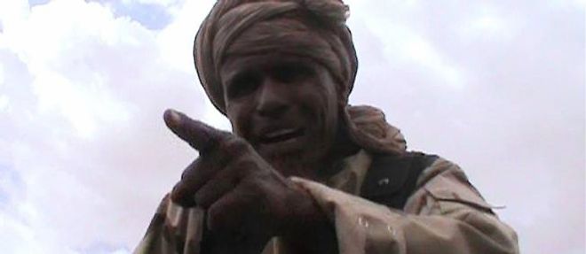 Omar Hamaha, chef militaire d'Ansar Dine, qui a pris le controle du nord du Mali en avril 2012.