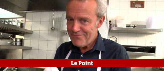 Alain Passard dans les cuisines de l'Arpege