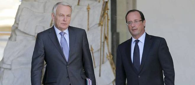 Jean-Marc Ayrault et Francois Hollande n'ont decidement pas la cote.