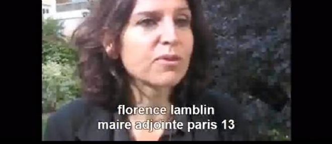 Capture d'ecran d'une video EELV montrant Florence Lamblin.