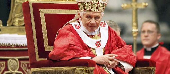 Le pape Benoit XVI.