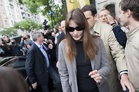 Carla Bruni-Sarkozy, pr&eacute;sidente &agrave; Beaune pour la 152e vente des Hospices