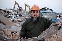 Le dissident chinois Ai Weiwei succombe &agrave; la mode du &quot;Gangnam Style&quot;