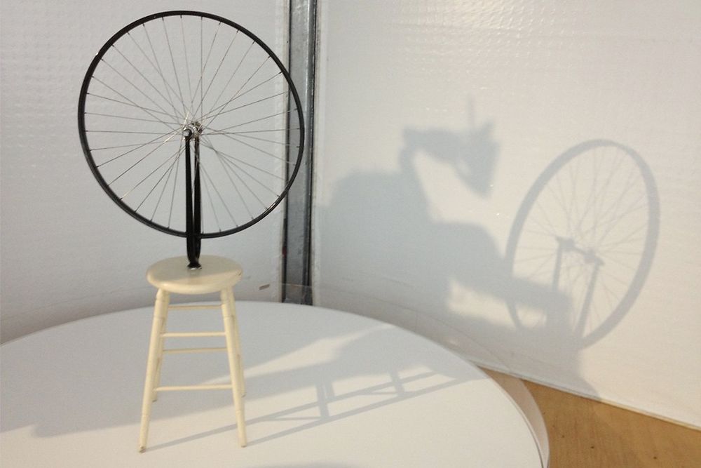 roue de bicyclette duchamp pompidou