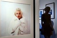 Pologne: vif int&eacute;r&ecirc;t pour une collection in&eacute;dite de photos de Marilyn Monroe