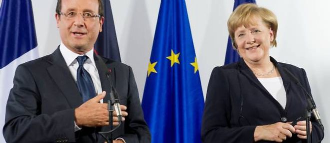 Francois Hollande et Angela Merkel le 22 septembre 2012.