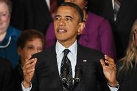Conf&eacute;rence de presse d'Obama: budget et scandales au menu