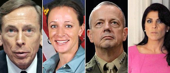 David Petraeus, Paula Broadwell, John Allen et Jill Kelley sont au coeur du scandale qui eclabousse la CIA, le FBI et jusqu'a l'Otan.