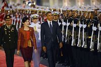 Obama &agrave; Bangkok avant une visite historique &agrave; Rangoun