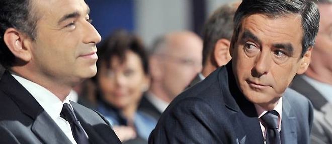 Jean-Francois Cope et Francois Fillon se disputent la tete de l'UMP.