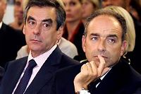 Francois Fillon et Jean-Francois Cope aux journees parlementaires de l'UMP, le 27 septembre 2012 (C)Maxppp