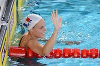 Natation: Laure Manaudou championne d'Europe du 50 m dos en petit bassin