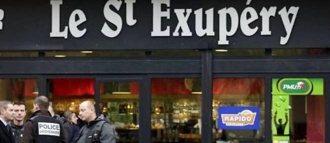 Le bar Saint-Exupery a ete le theatre de la fusillade.