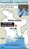 Incendie au Bangladesh: les groupes textiles occidentaux montr&eacute;s du doigt