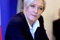 Marine Le Pen affirme que les demandes d'adhésion au FN ont explosé depuis la crise Copé-Fillon à l'UMP. ©STR