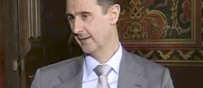 Bachar el-Assad, le 8 novembre 2012.