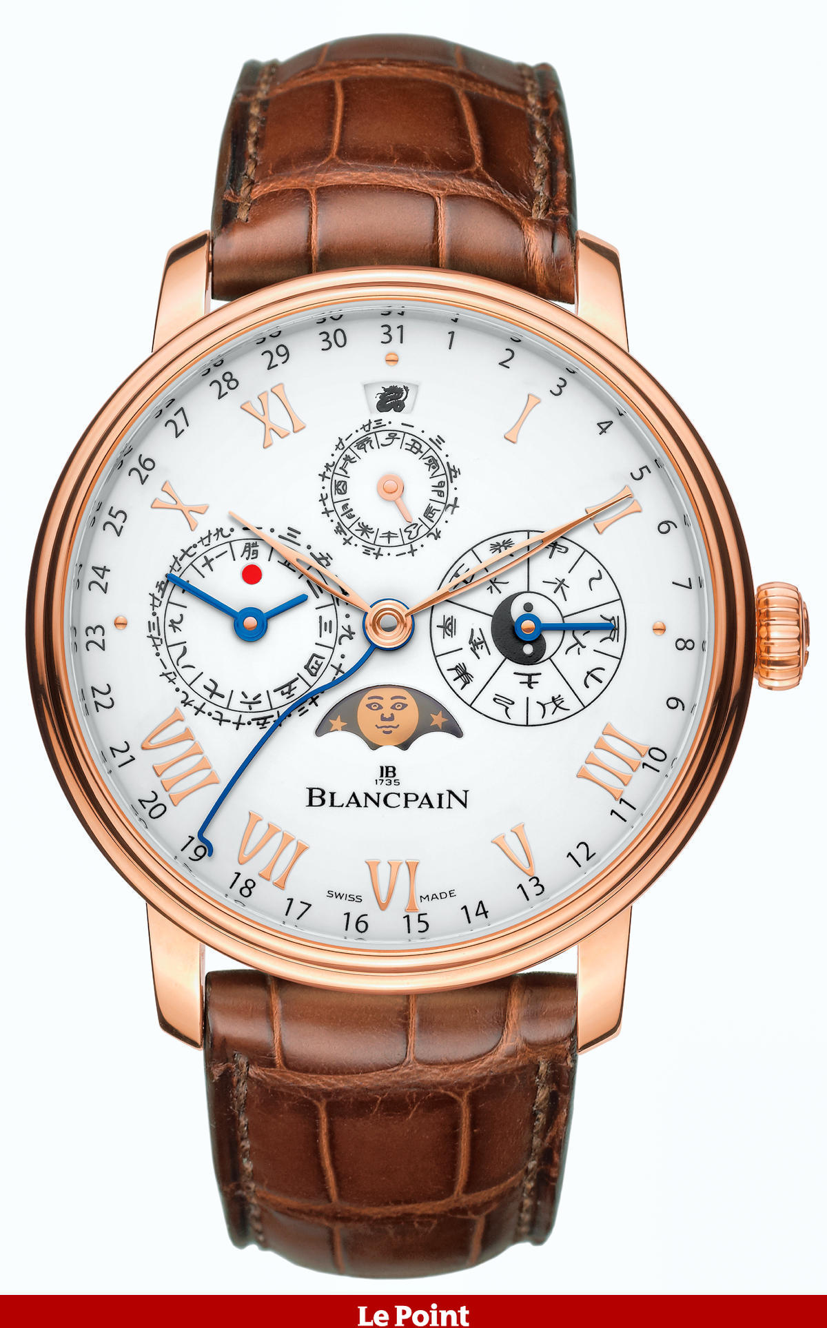 Le Calendrier Chinois Traditionnel par Blancpain. Montres