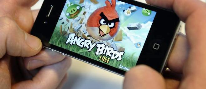 Le jeu "Angry Birds".