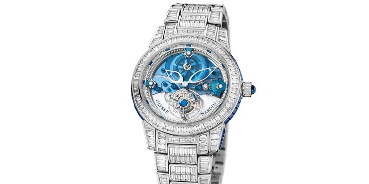 Ulysse nardin royal blue hotsell mystery tourbillon