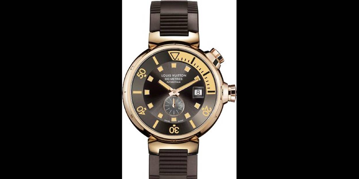 La Cote des Montres : La montre Louis Vuitton Tambour Damier