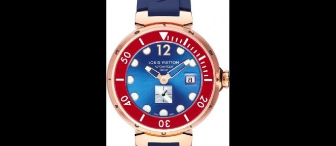 Watch Louis Vuitton Tambour Diving II Or Rose XL