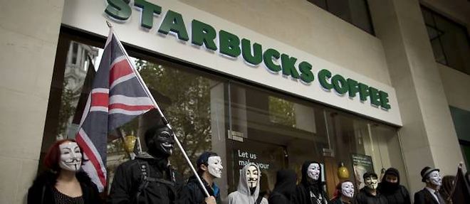 La politique financiere de la filiale britannique de Starbucks fait polemique (photo d'illustration).