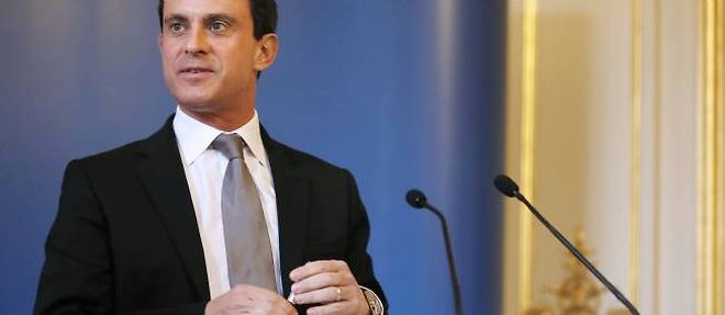 Le ministre de l'Interieur Manuel Valls, le 8 decembre 2012.