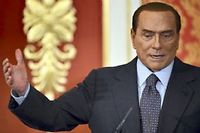 Silvio Berlusconi affirme que Mario Monti a mis l'Italie dans une situation économique pire que celle qui était la sienne sous son gouvernement. ©Giuseppe Cacace