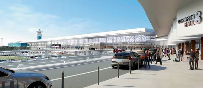 Le futur aeroport d'Orly.