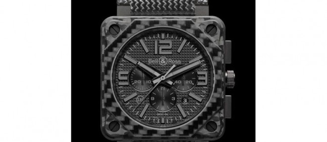 BR01 94 Carbon Fiber Phantom Aviation BR0194 CA FIBER PH Montres