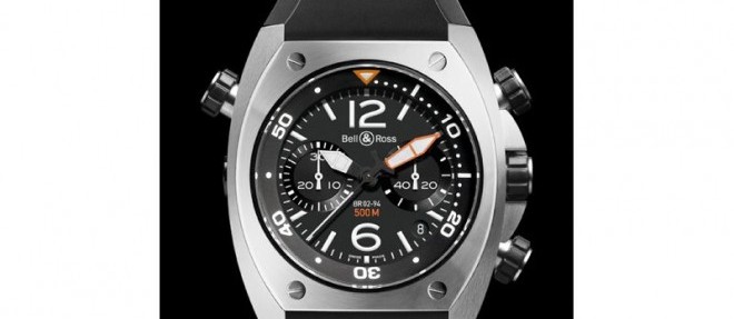 BR02 94 Steel Marine BR02 CHR BL ST Montres