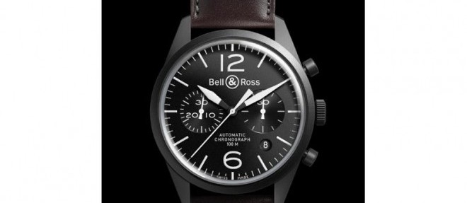 BR 126 Original Carbon Vintage BRV126 BL CA SCA Montres