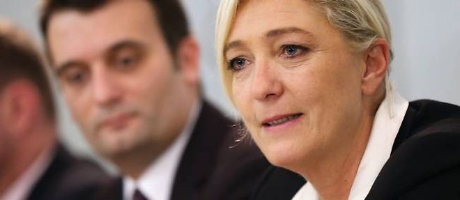 Une photo de Marine Le Pen prise par un photographe de l'AFP.