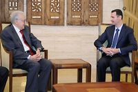 Syrie: l'&eacute;missaire Brahimi rencontre Assad