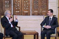 Syrie: l'&eacute;missaire Brahimi doit rencontrer l'opposition int&eacute;rieure