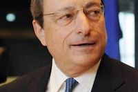 Le patron de la Banque centrale europeenne a reussi a redonner confiance dans l'avenir de la zone euro. (C)Thierry Charlier