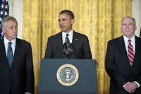 Etats-Unis: Obama nomme un r&eacute;publicain au Pentagone et un proche conseiller &agrave; la CIA