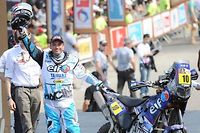 Dakar: Casteu remporte la 5e &eacute;tape en moto, Pain toujours leader
