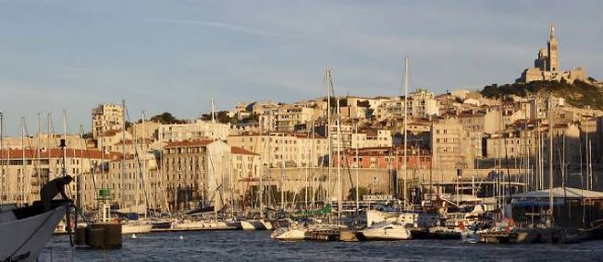Le Vieux Port de Marseille.