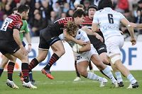 Rugby: battu par les Saracens, le Racing s'&eacute;loigne des quarts