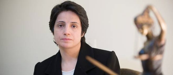 L'avocate iranienne Nasrin Sotoudeh, Prix Sakharov 2012, a Teheran, le 1er novembre 2008.