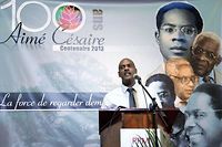 Martinique: lancement de l'ann&eacute;e du &quot;centenaire Aim&eacute; C&eacute;saire&quot;