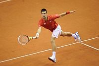 Coupe Davis: Djokovic exp&eacute;ditif avec la Serbie, les Tch&egrave;ques accroch&eacute;s