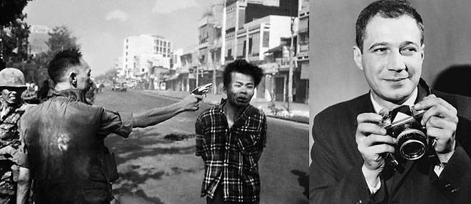 La fameuse photo d'Eddie WIlliams (a droite), lui ayant valu le prix Pulitzer.