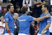 Coupe Davis: la France qualifi&eacute;e pour les quarts de finale