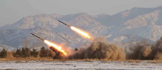 Photo d'illustration - Tirs de missiles nord-coreens en 2009.
